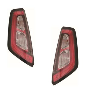 Fiat Qubo Rear Tailgate 2008-2019 Rear Tail Light Lamps Pair Left & Right 