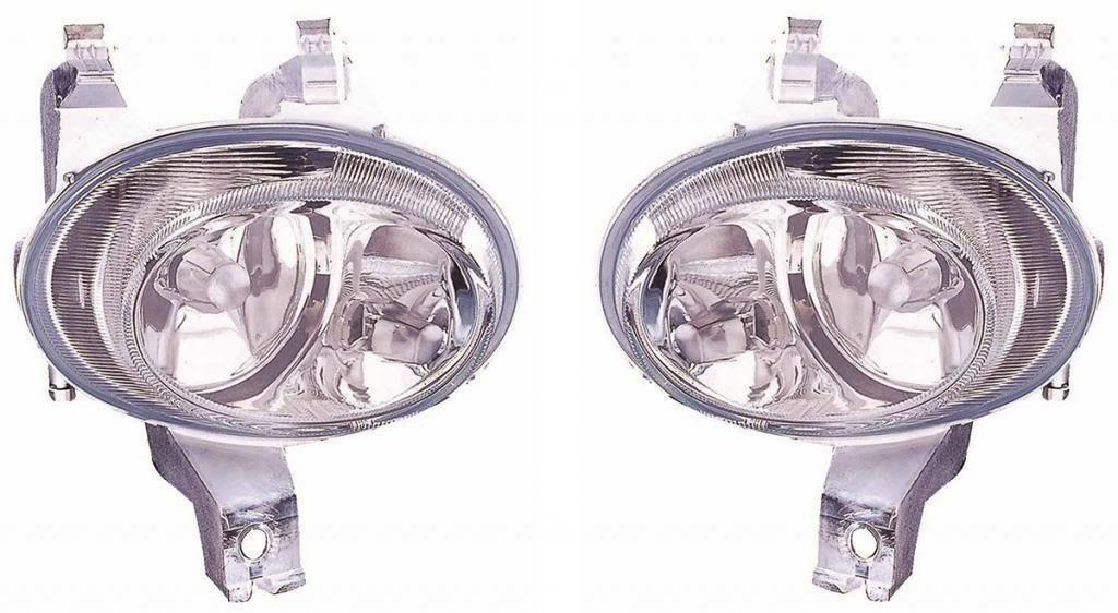 Pair Right Left Fog Lights H1 For Peugeot 206 Hatch Excl Sports 206CC