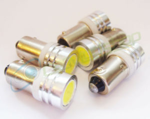 24V High Power LED Ba9S/249/233 Bulb Side Marker Position Light Lamp Amber