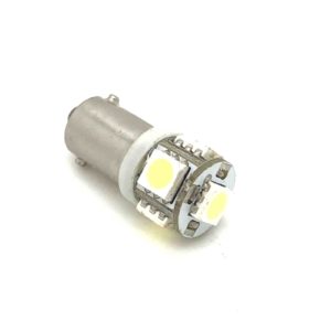 White 24V High Power LED Ba9S/249/233 Bulb Side Marker Position Light Lamp