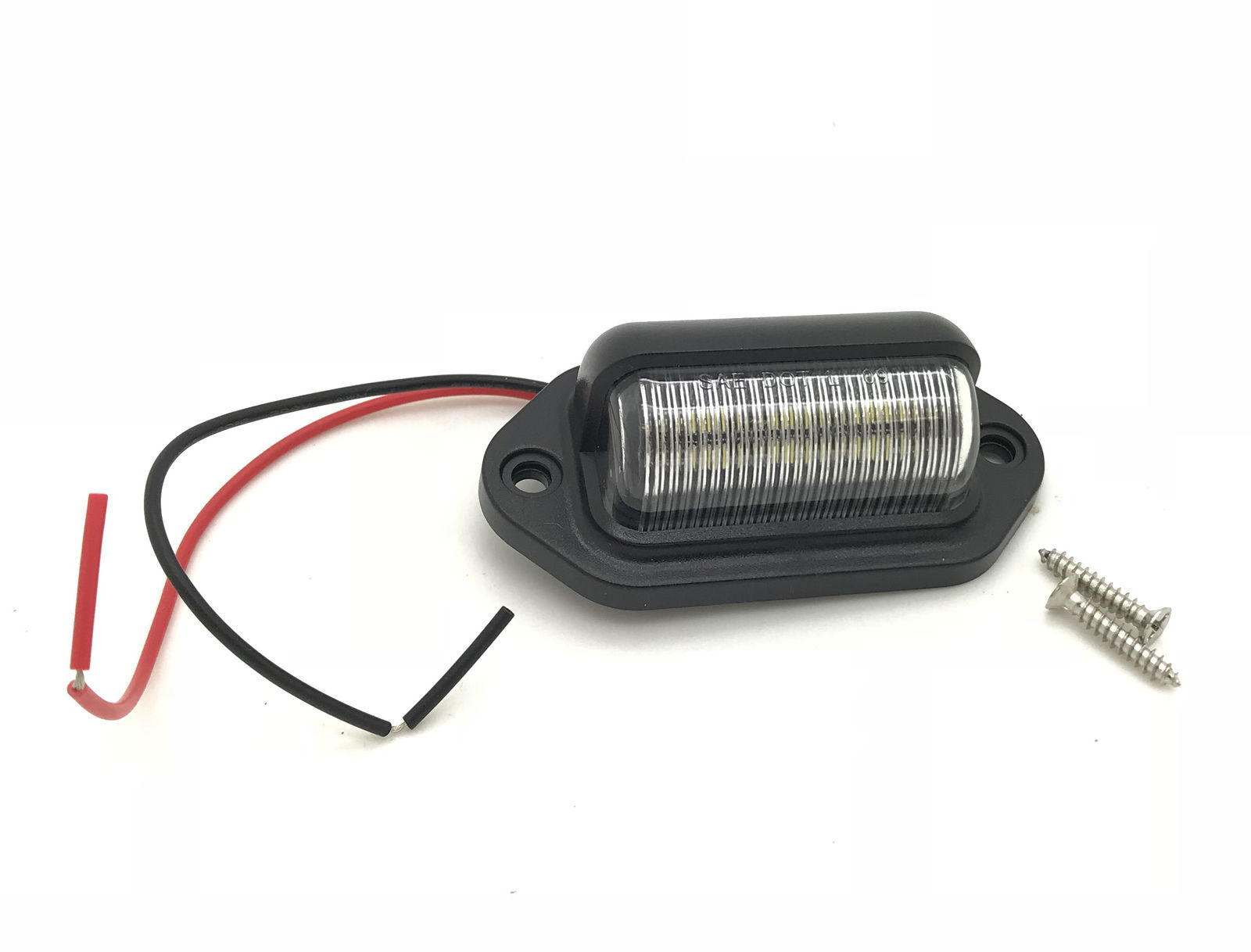 led trailer number plate light
