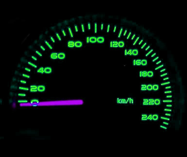 Green LED Dash Speedo Kit Light Set Replacement Part For Nissan Micra