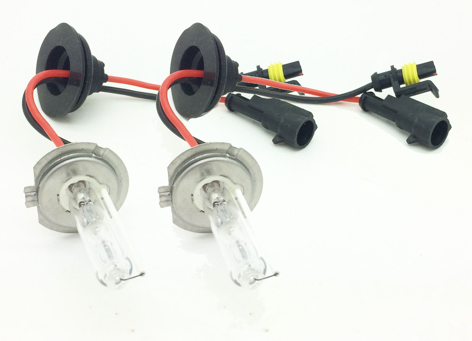 H7 100w XENON HID GAS DISCHARGE CONVERSION KIT BULBS HEADLIGHTS BRIGHT