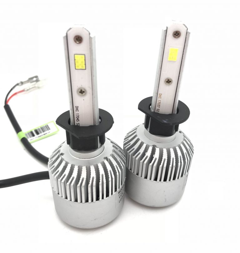 H1 100W COB LED HEADLIGHT BULBS KIT 8000 LUMENS 1224V CANBUS ERROR