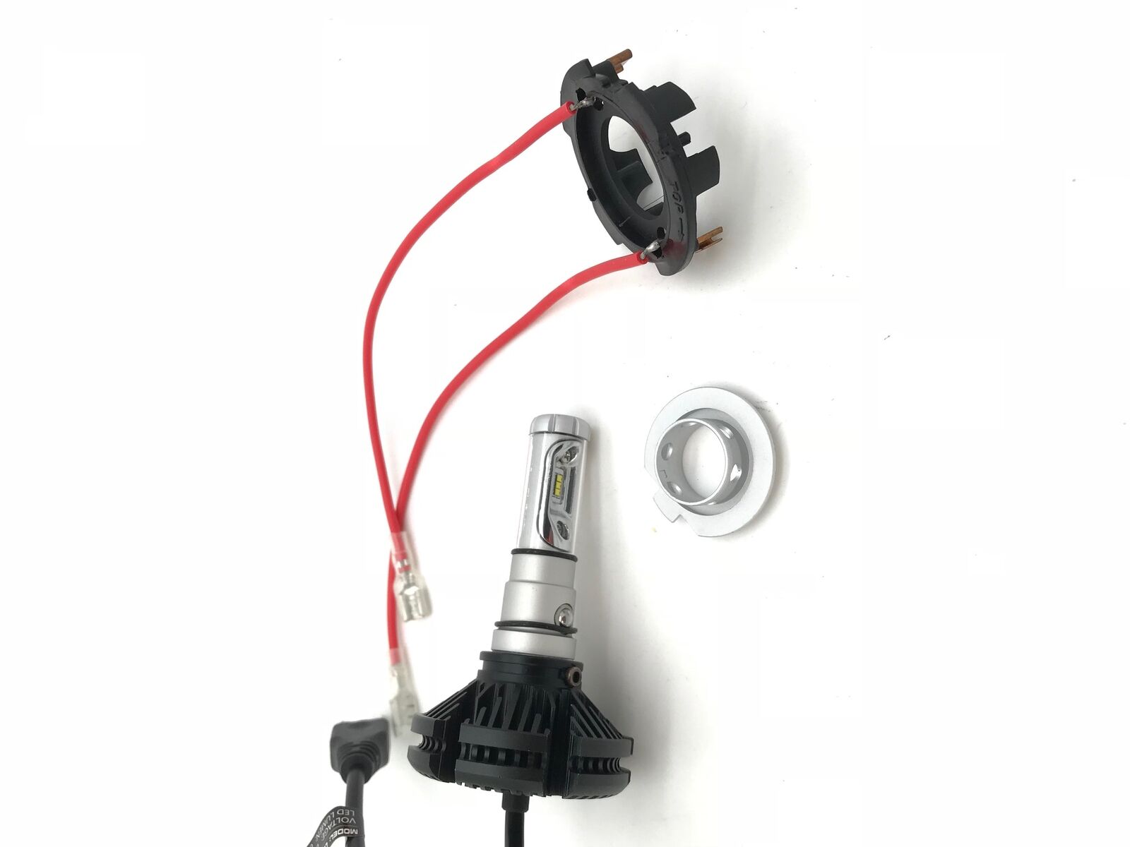 For VW Golf Mk5 V LED headlight & Xenon Hid Bulb Holders Adaptors Kit