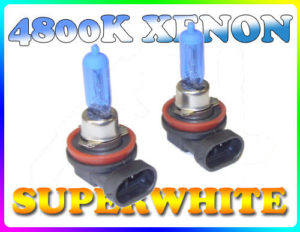 Pair 55W H11/H8 Superwhite 4800K Xenon Headlight Bulbs Headlamp Replacement Part