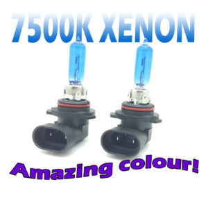 Pair 12V 55W 7500K 9012 PX22D HIR1 Xenon Headlight Bulbs Headlamp Spare Part