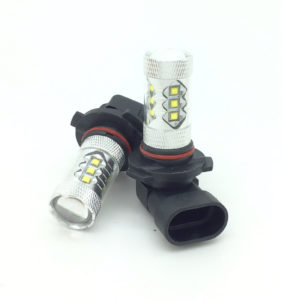 80W 9005 Hb3 Cree Xenon White LED Fog Light Bulbs Replacement Uk Pair Spot DRL
