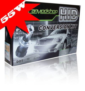 55w ICE Blue Xenon HID Upgrade Main High//Low Dip Beam Headlight Bulbs