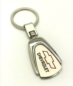 Logo Emblem Key Ring Chain Fob Xmas Keychain Metal Chrome For Chevrolet Matiz
