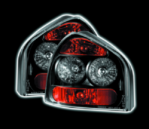 Audi A3 1995 -2002 Black For Lexus Rear Tail Lights Lamps Indicator Back