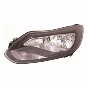 For Ford Focus Mk3 2011+ Zetec & Titanium Headlight Headlamp Black Uk Passenger