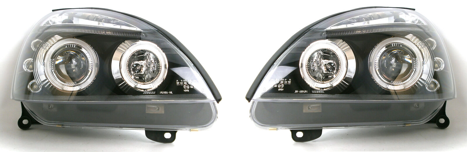 For Renault Clio MK3 55w Tint Xenon HID High/Low/Fog/Side Headlight Bulbs Set 