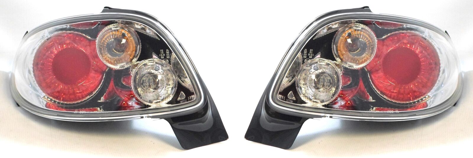 Peugeot 206 Cc Cabrio 006/03 Chrome For Lexus Back Rear Tail Lights
