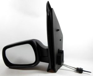 For Ford Fiesta Mk6 Hatchback 2002-2005 Cable Wing Door Mirror Black Left NS