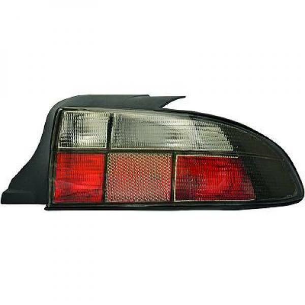 Back Rear Tail Lights Pair Set Black For BMW Z3 Roadster ONLY 95-99