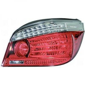 Back Rear Tail Light Left side Clear Red For BMW 5 Series E60 07-10