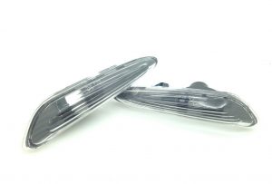 Eurolites Side Lights Repeaters Pair Smoked For BMW 3 Series E46 4Dr 01-05 2Dr