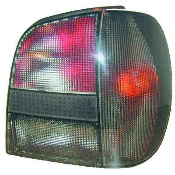 Back Rear Tail Lights Pair Set Smoked For VW Polo 94-99