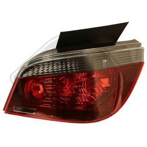 Back Rear Tail Lights Pair Smoke For BMW 5 Series E60 03-07