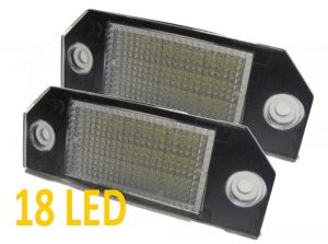 18 Smd LED Rear Number / Licence Plate Units For Ford Focus Mk2 04-08 C-Max 03+