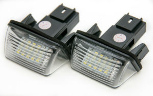 18 Smd LED Rear Number Licence Plate Units For Peugeot 206 207 307 308 406 407