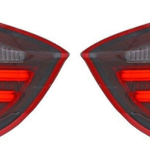 Red Smoked LED 3D Lightbar Back rear tail lights Fits BMW 3 series E91 Touring