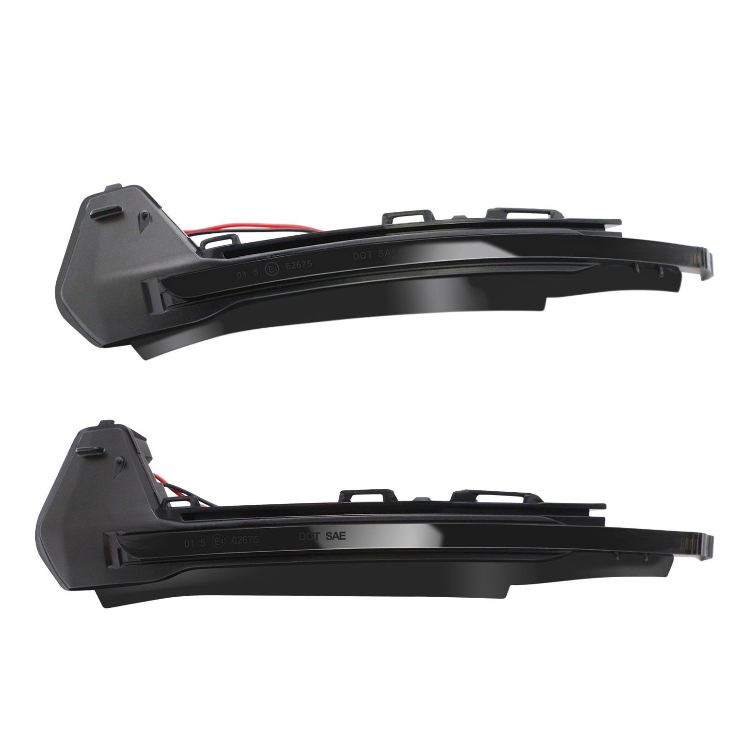 Dynamic LED Dynamic Side Mirror indicator Lights Smoked For Audi A1